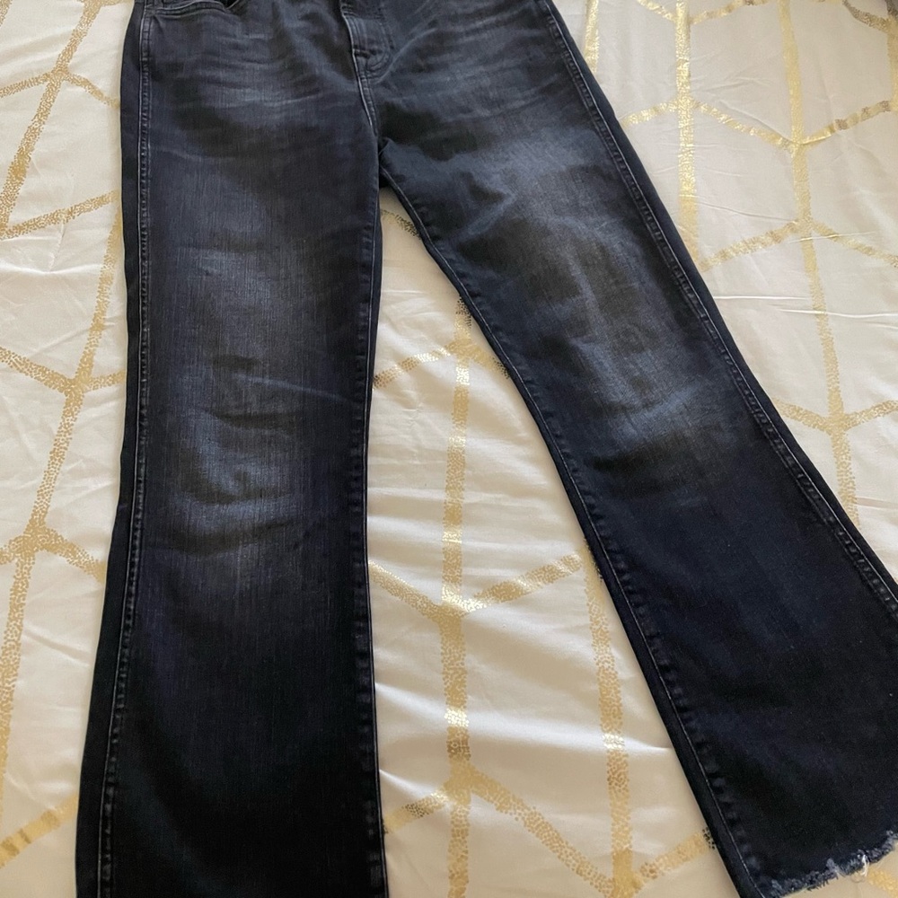 With Tags 7 Mankind Slim Illusion High Waist Slim Kick Jeans for Women